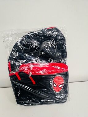 Marvel Black & Red Spider Logo Backpack